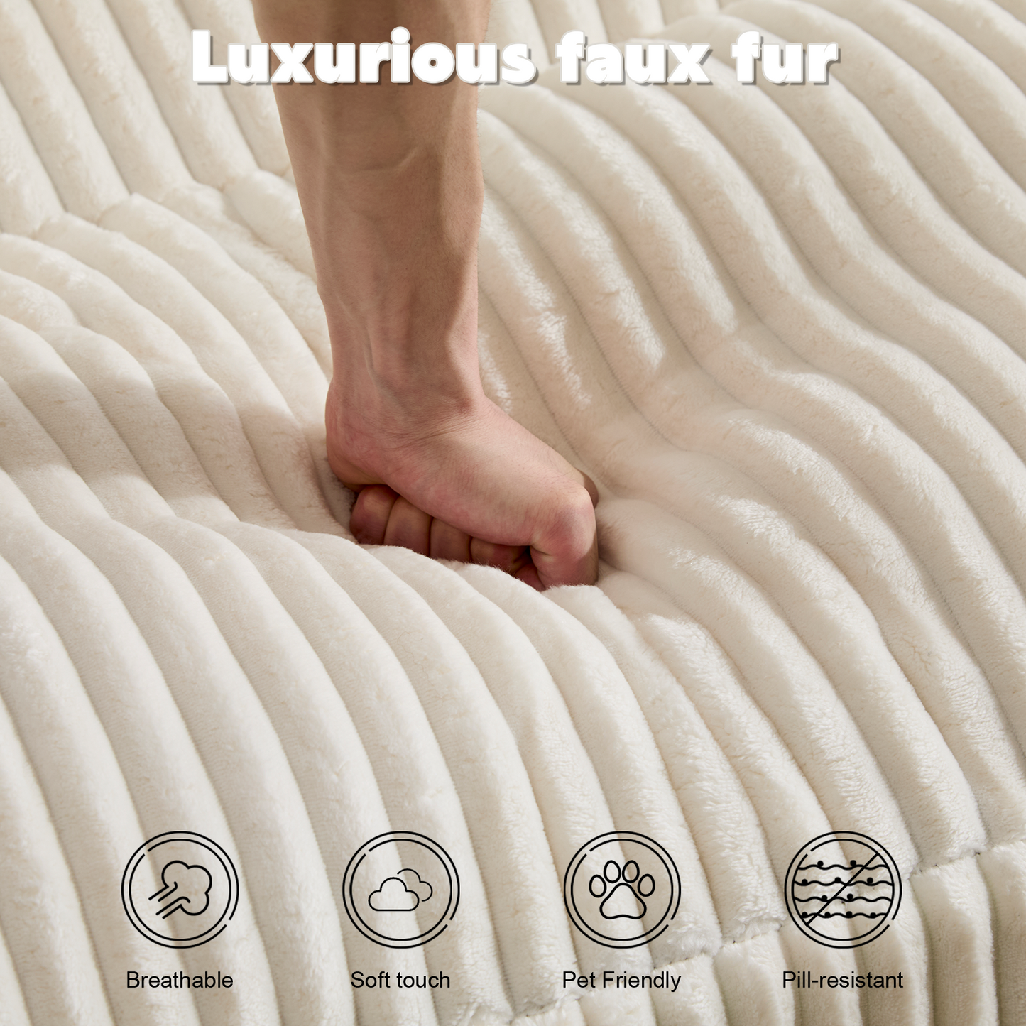 Havenly Cloud Double Chaise  Lounge Chair