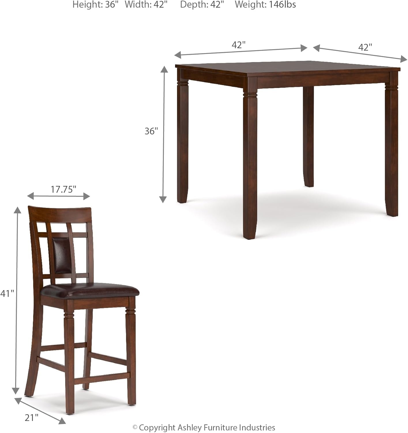 Havenly Loft Counter Height Dining Set