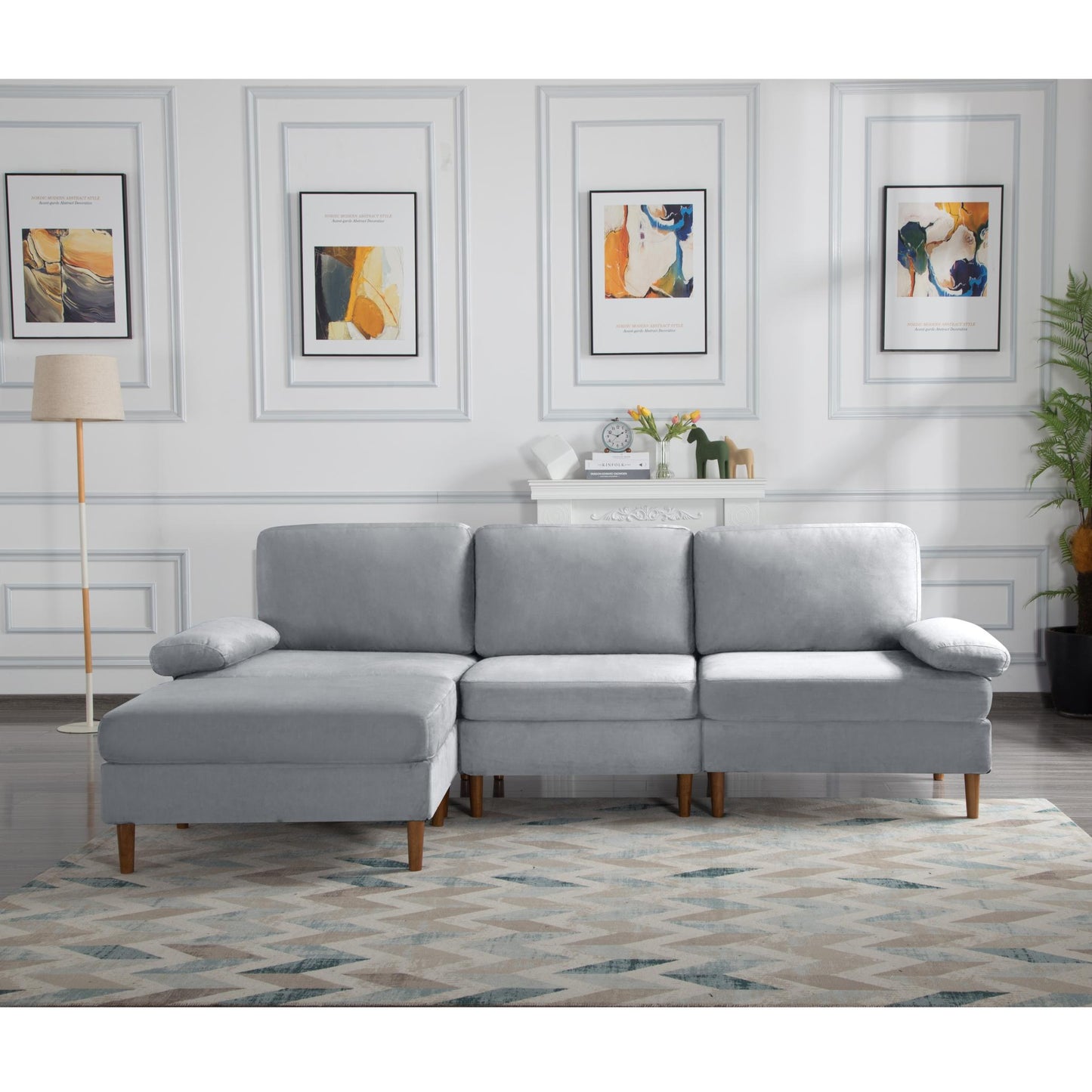 Havenly 102.4” Modular Sectional Sofa