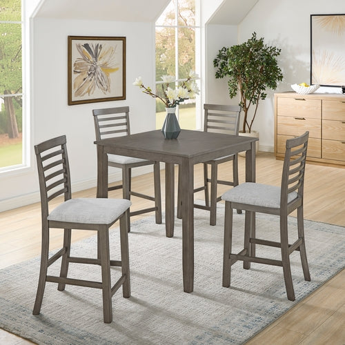 5 Piece Modern Dining & Bar Table Set