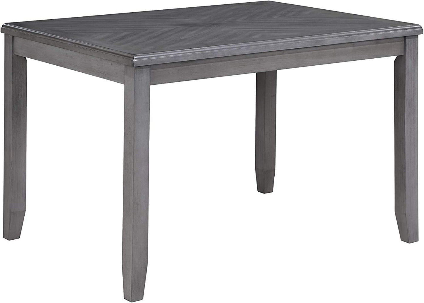 5 Piece Dining Set With Table And 4 Cushioned Chairs