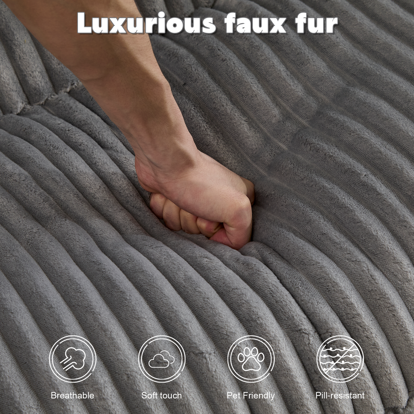 Havenly Cloud Double Chaise  Lounge Chair