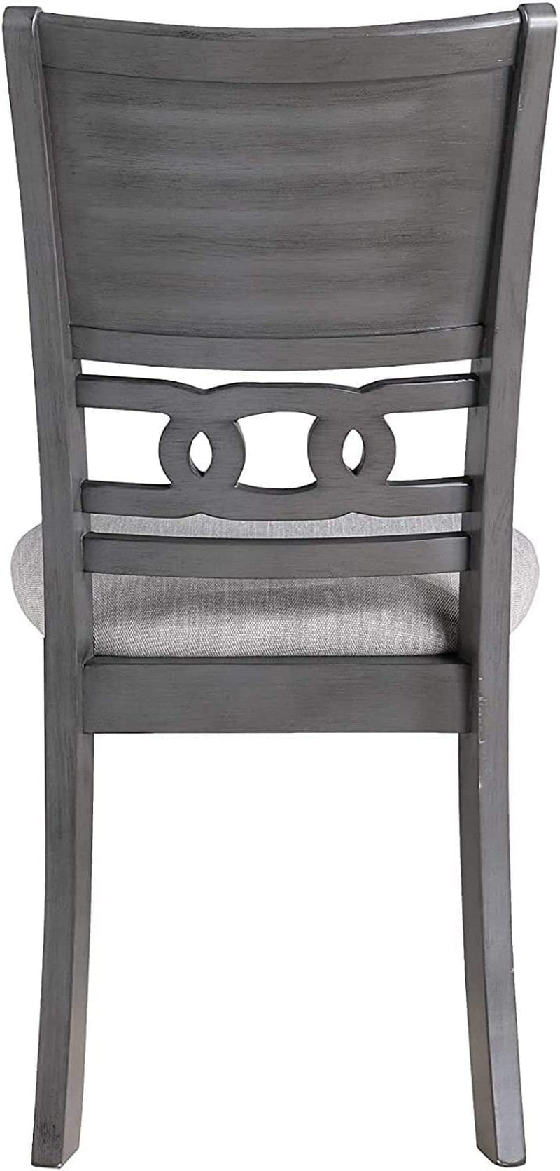 5 Piece Dining Set With Table And 4 Cushioned Chairs